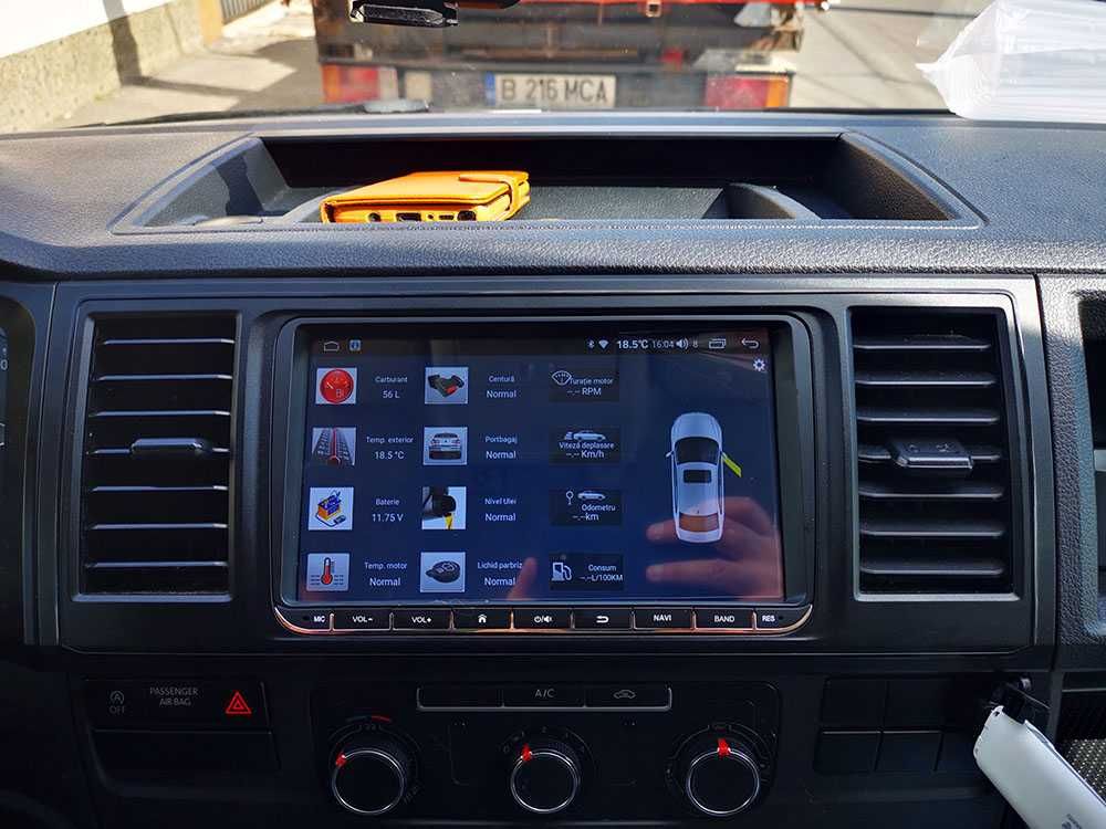 Navigatie VW Caravelle (T6) Octacore 4+32GB QLED  Carplay Android auto