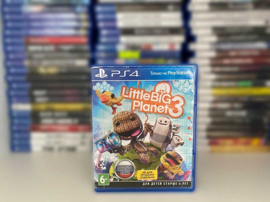 LittleBigPlanet 3 PS4/PS5 Большой Выбор Дисков