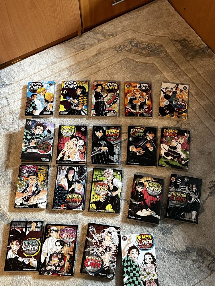 Set carti Manga / Anime - Demon Slayer