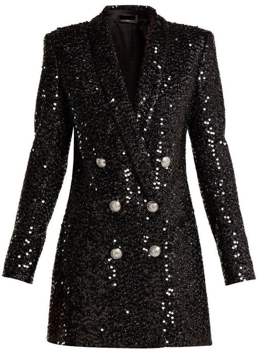 Rochie sacou cu paiete