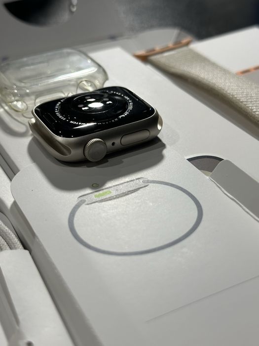 Apple Watch 9, 41mm, Starlight Loop