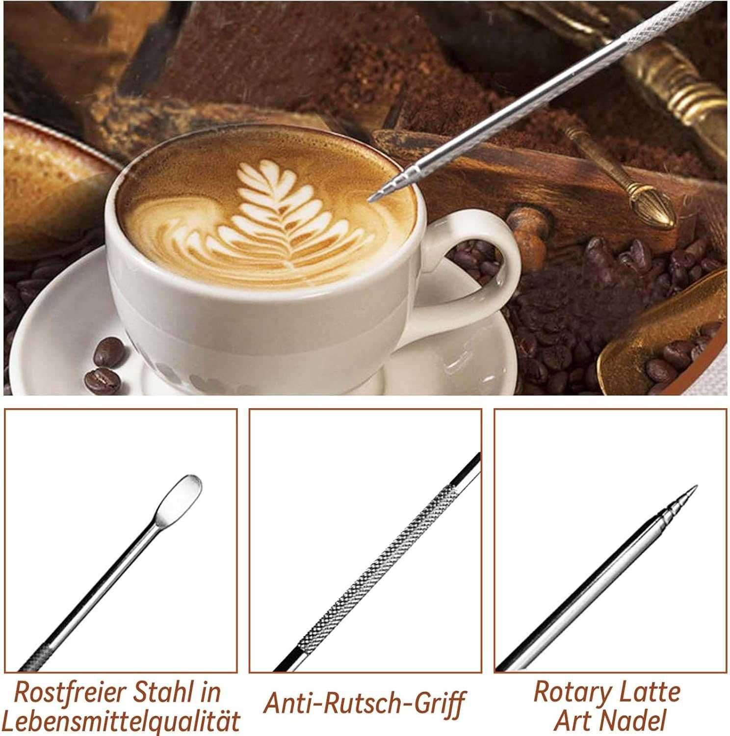 Сет за бариста Coffee Tamper Set 51 мм