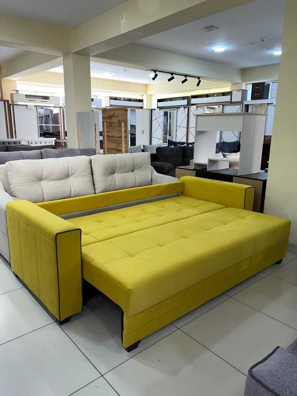 Шикарный диван Еврокнижка 
Изготовлена из качественных материалов