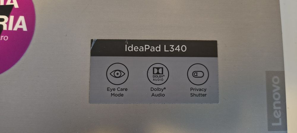 Laptop LENOVO (17'+16 gb ram)