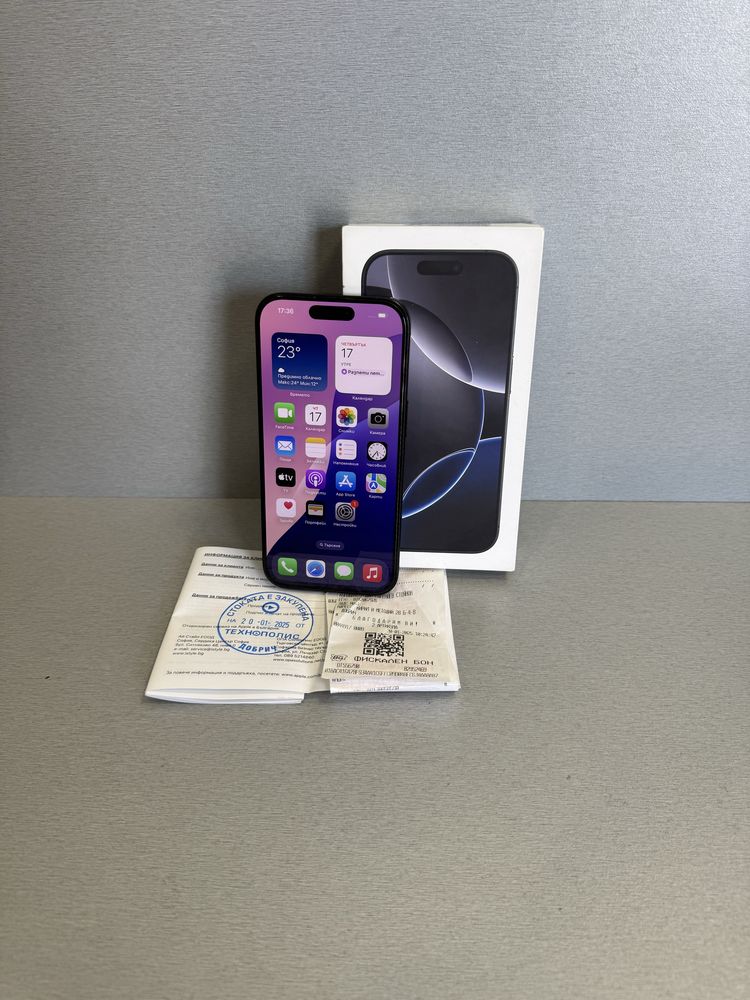 Продавам перфектен iPhone 16 PRO 100%