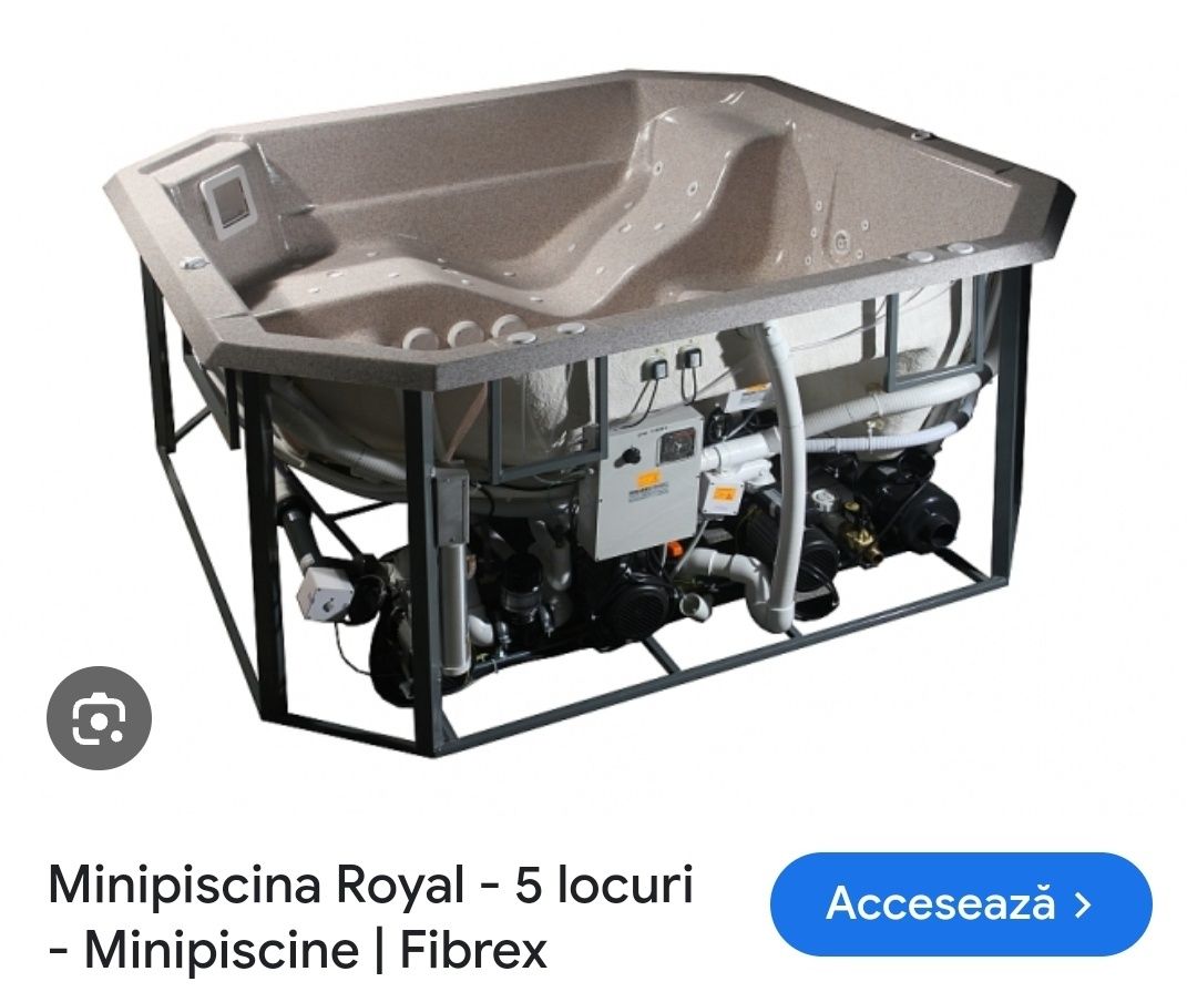 Jacuzzi minipiscina Royal de exterior și interior