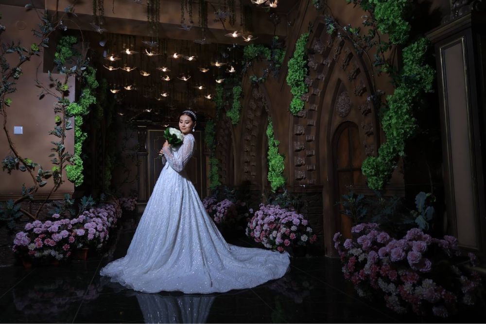 Свадебное платье белое