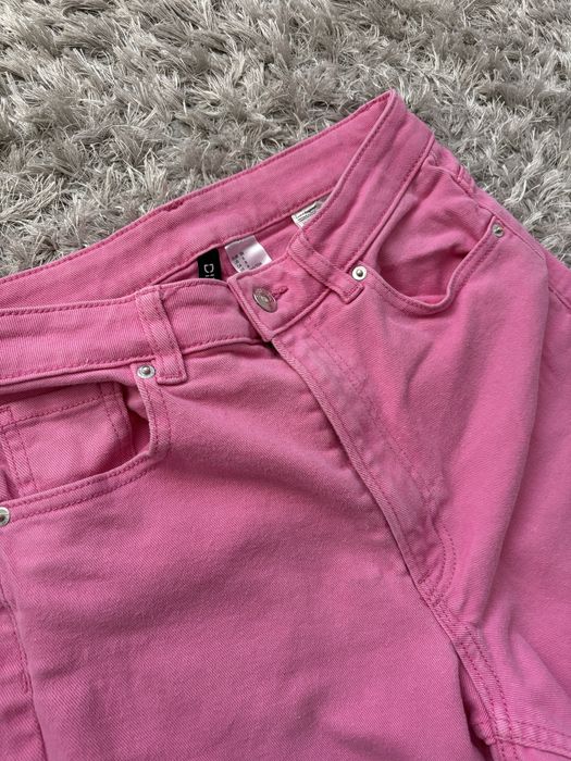 Дамски дънки, розов цвят