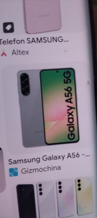 Samsung A56 nou sigilat cu husa