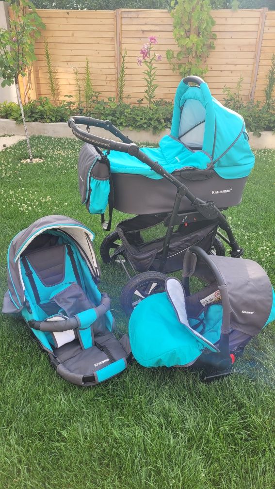 Carucior 3 in 1  Krausman