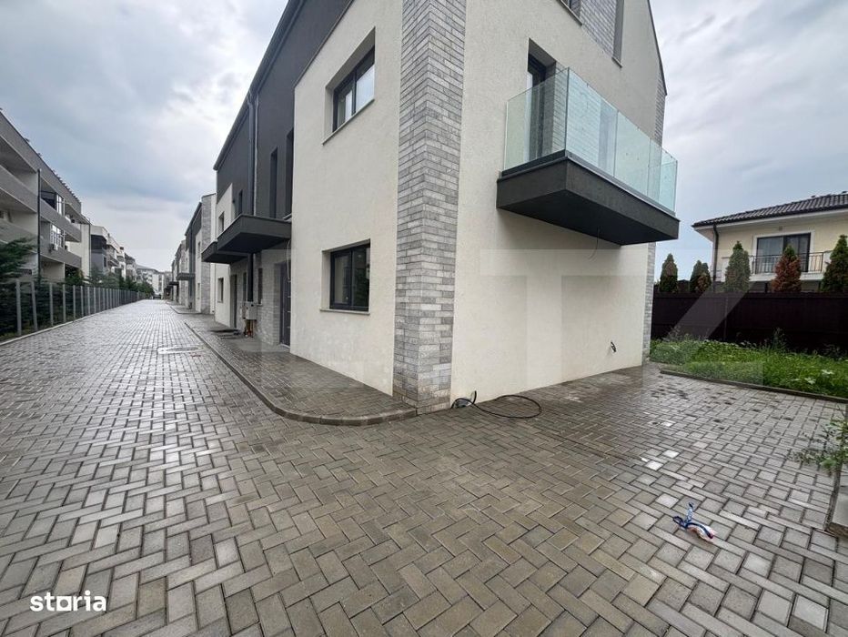 Duplex 4 camere, 120mp, 200 teren, proiect finalizat, zona Terra