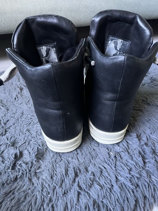 Rick Owens Ramones Puffer Leather Jumbo 42