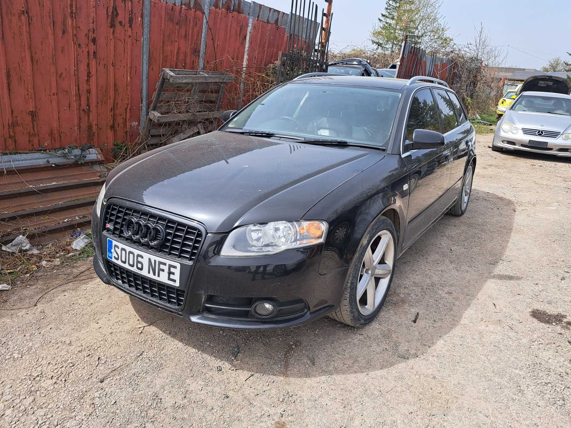 Продавам Audi a4 B7 1.9tdi 116кс S-line, кожа, 5ск, на части