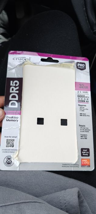 Memorii RAM crucial ddr5 pro 2x16gb