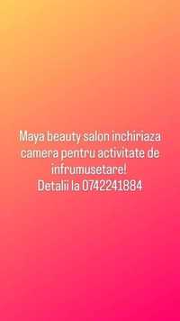Maya beauty salon inchiriaza camera sau post de manichiura