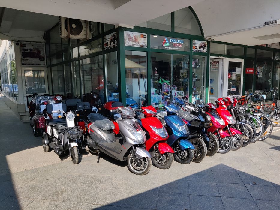 Scutere Electrice DELUXE Fara Permis, NOU cu ACTE RAR Civ si Coc, 2025