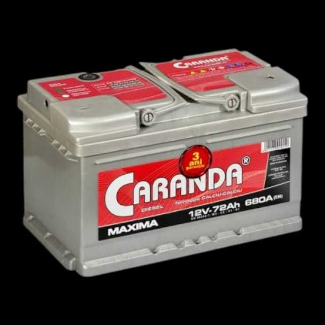 Baterie auto CARANDA 72Ah 680A, Pret cu baterie la schimb