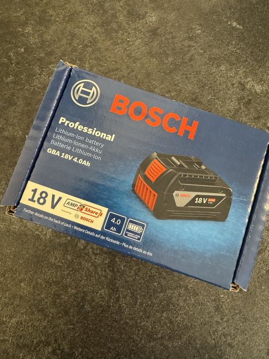 Acumulator Bosch 18V 4ah Nou
