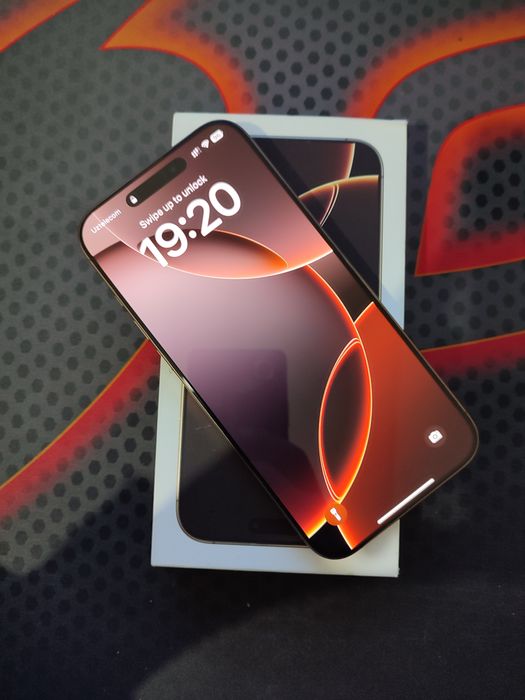 iPhone 16 Pro Max 256 LLA 100% Desert rang Komplekt sotiladi