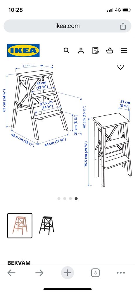 Scara ikea in stare buna