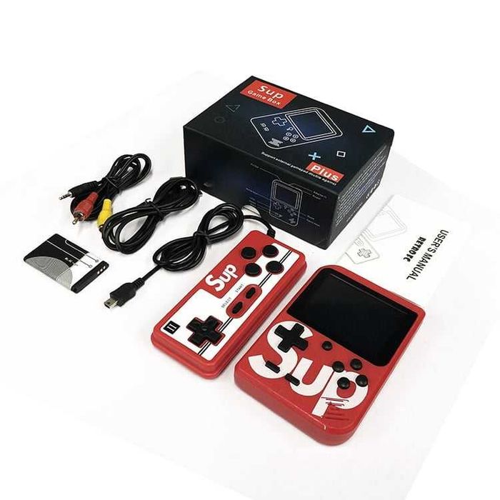 Sup Game Box+джойстик. Преносима Телевизионна игра. Свързаност RCA