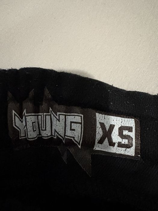 Pantaloni Young rich white