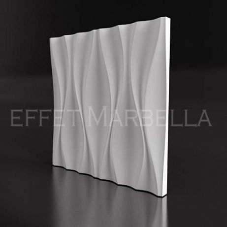 Декоративни 3D панели - 3д гипсови панели, облицовки за стени, 0111