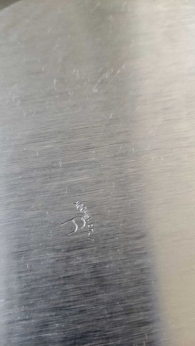 Голям гравиран поднос от цветни метали