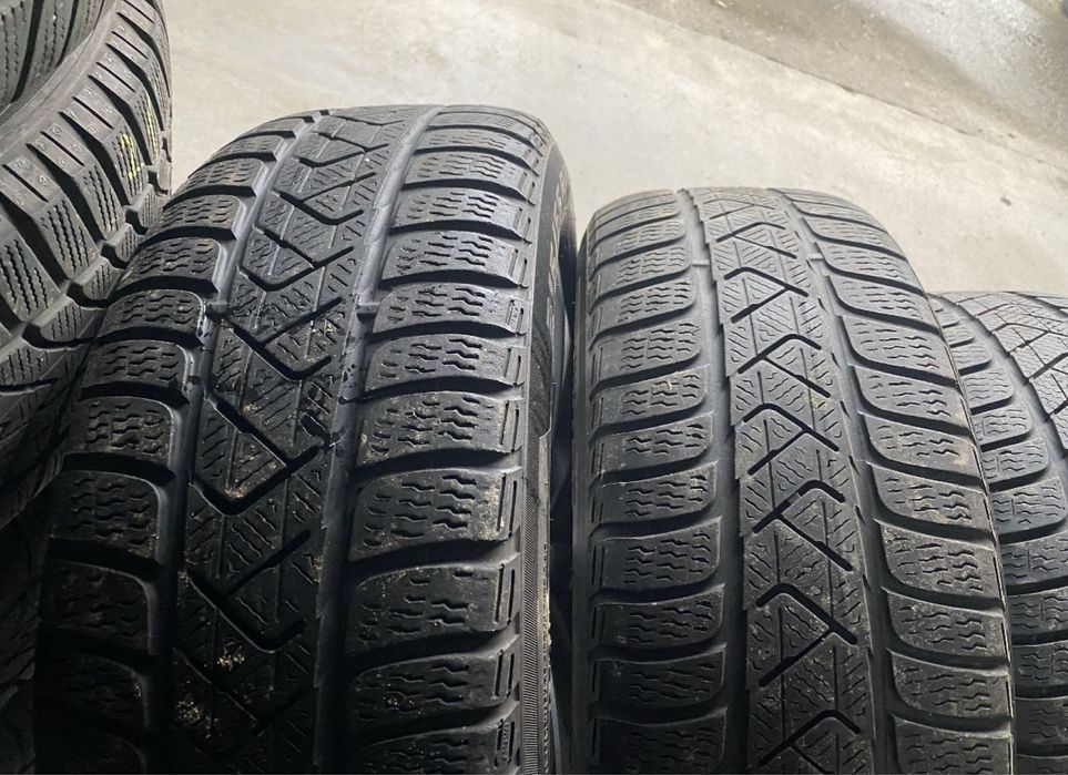 Jante aliaj R17 5x112 cu anvelope M+S 215 55 17