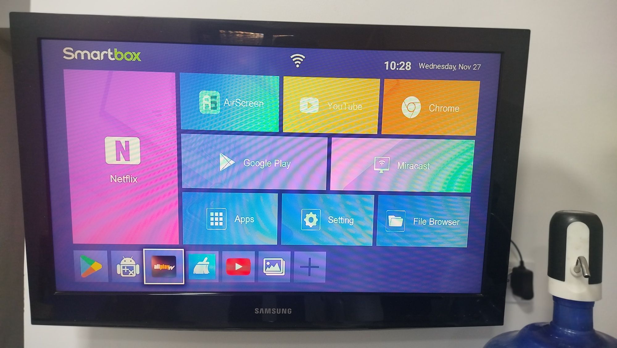 Телевизор Samsung + smart приставка