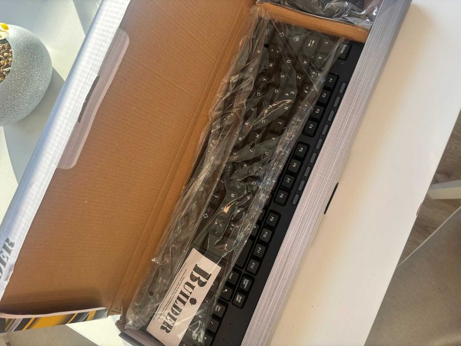 Комплект QWERTY клавиатура + мишка, USB