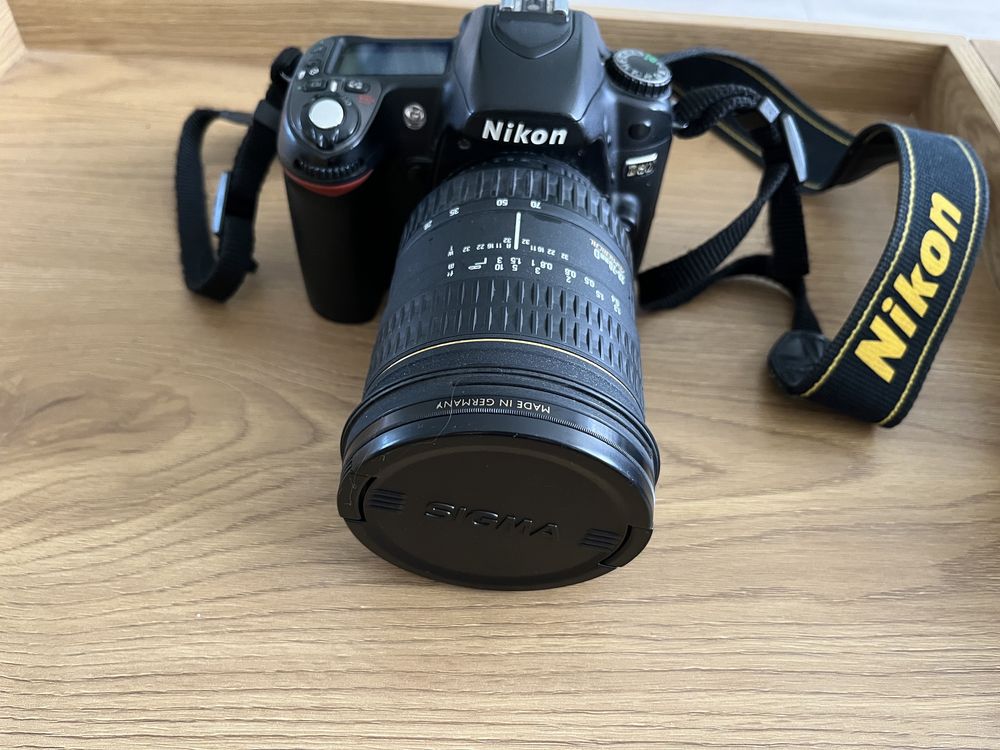 Фотоапарат Nikon D80 + обектив Ex Sigma