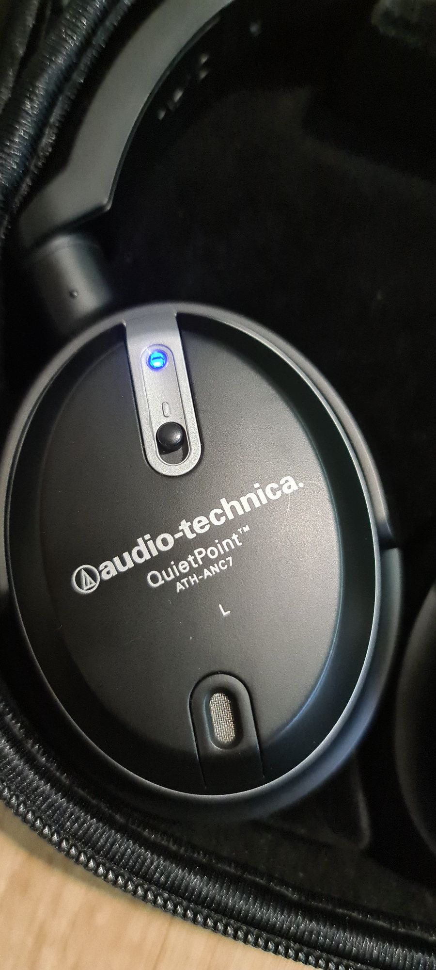 Casti Audio Tehnica ATH-ANC7 cu Active Noise Cancelling