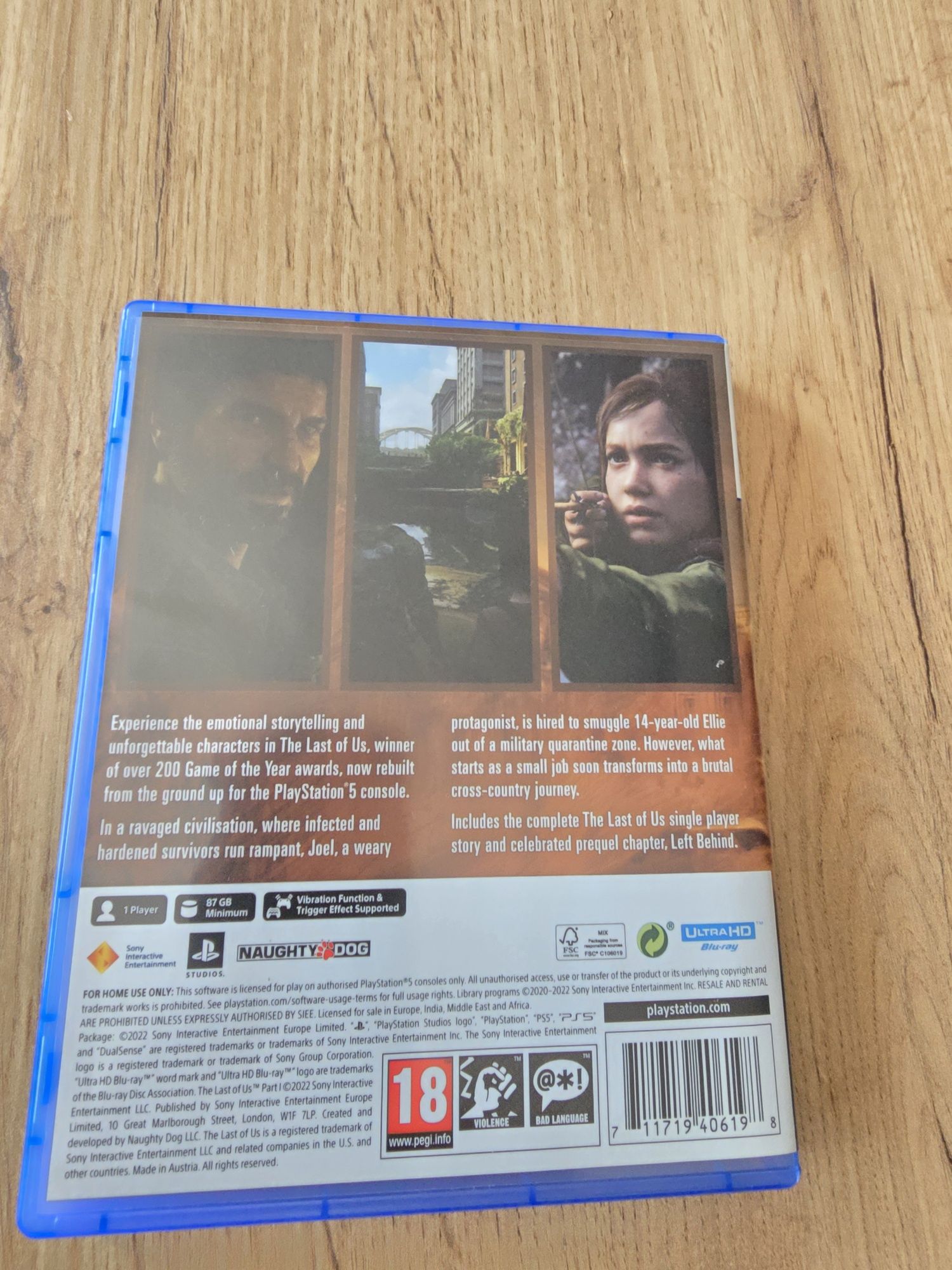 The last of us part 1 remastered
