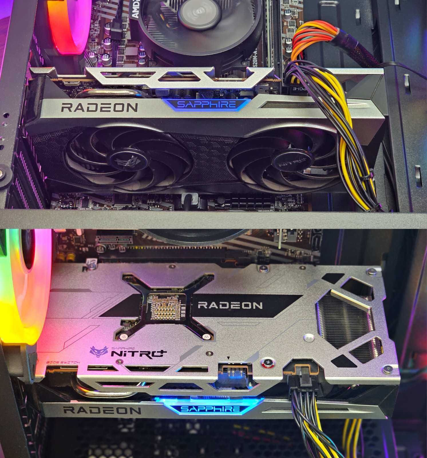 Нов Геймърски Компютър/RX 6600 8GB/Ryzen 5-5500/RAM 16GB/SSD 512GB