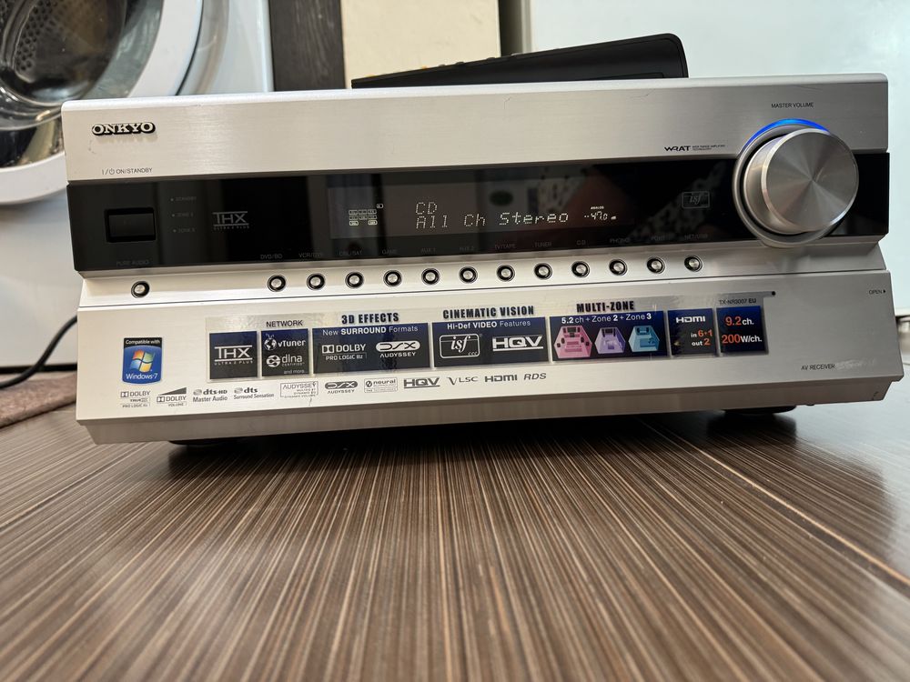 Onkyo TX-NR3007 25 kg ресивър