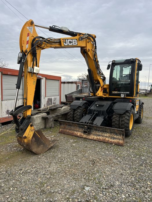 Excavator pe roti Jcb Hydradig 110 w 2017 impecabil ca si nou