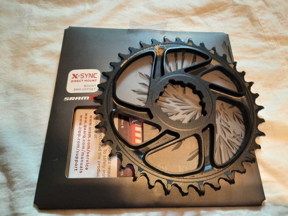 Foi foaie sram x-sync 34 32 3mm boost / gold 38 6mm noi direct mount
