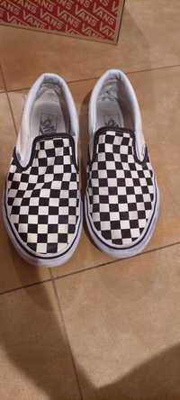 Vans slip on checkerboard