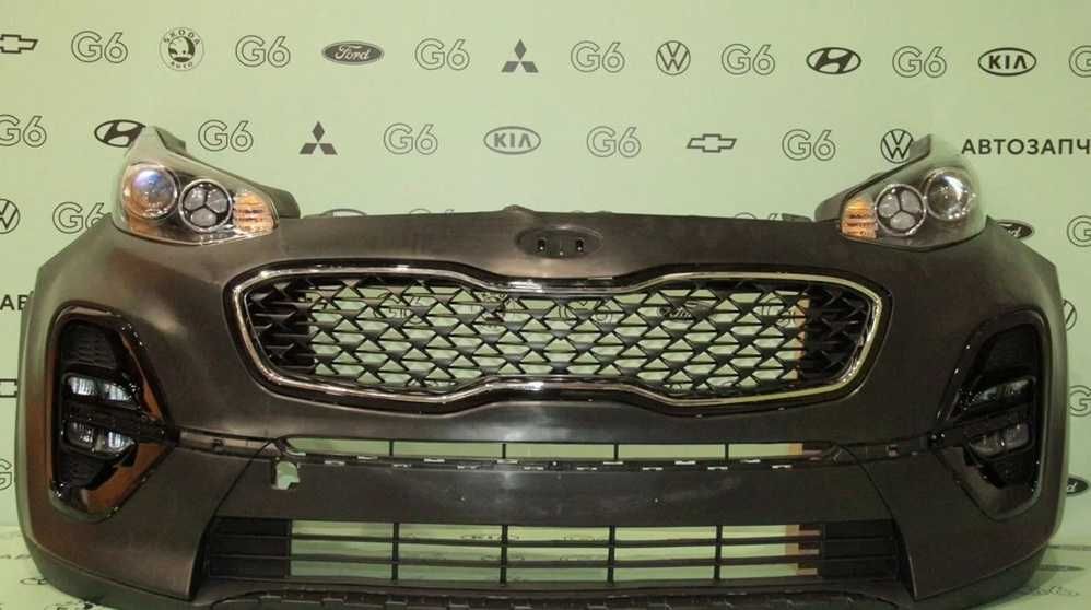 Бампер фара капот решетка крыло кузовные детали Kia Sportage