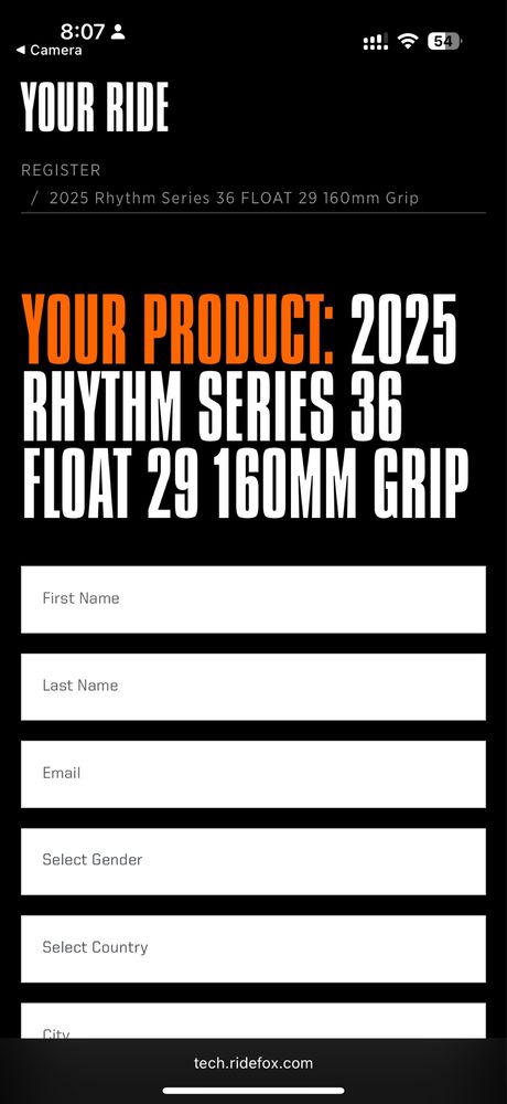 Furcă FOX Float Rhythm 36 160 – NOUĂ – Model 2025 29 /27,5 +