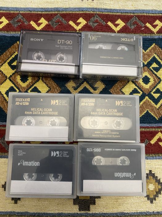 DAT кассеты с записью