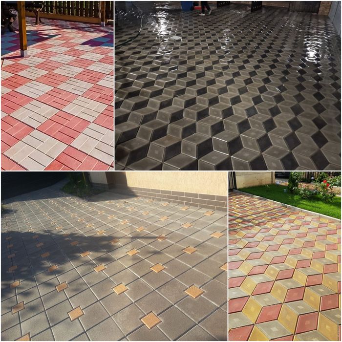 Pavaje si Pavele din beton model combi Oferim montaj și transport