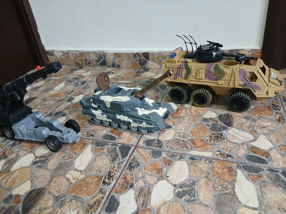 Jucarii Noriel tanc, tun si autoblindat in stare perfecta