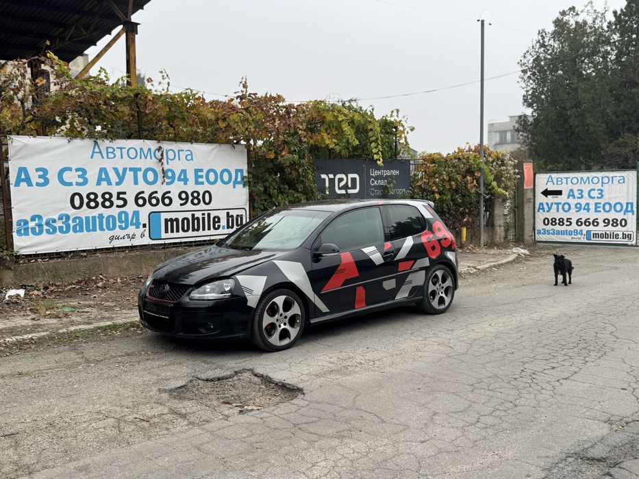 Голф 5 гти на части / golf 5 GTI 2.0 TFSI na chasti/volkswagen golf