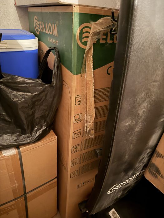 Плосък вертикален бойлер Елдом DU100W-W