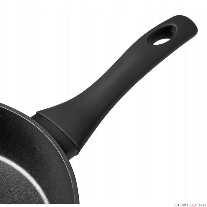 Tigaie din aluminiu forjat, 18 cm, cu invelis antiaderent, maner