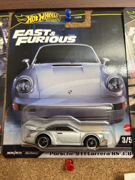 Hot wheels premium fast and furious set