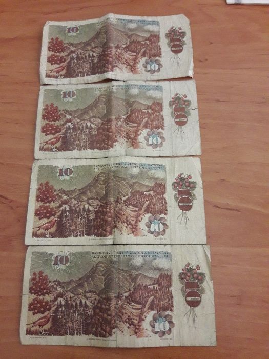 Банкнота - 10 крони 1986 г. - ЧехословакияБанкнота - 10 крони 1986 г.