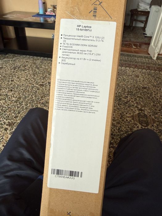 Hp 15 laptop новый